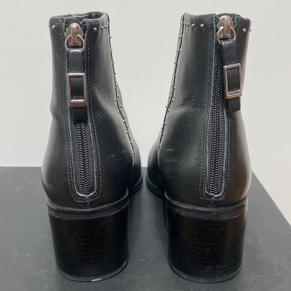 Dune “Queenie” Leather Studded Boots - Picture 6 of 15